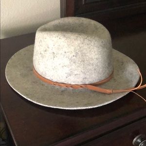 Gray Wool Hat